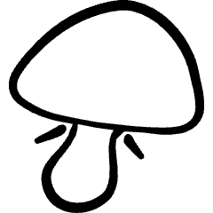 Vegetables Mushroom 5 Icon from Freehand Set