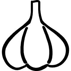 Vegetables Onion Slice Icon from Freehand Set