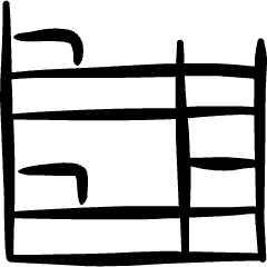 Bed Bunk Icon from Freehand Set