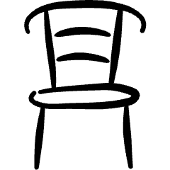 Chair 2 Icon from Freehand Set