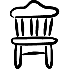 Chair 3 Icon from Freehand Set