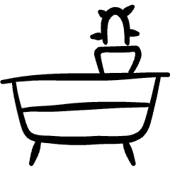 Console Table Icon from Freehand Set