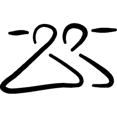 Dressing Cloth Hanger Icon from Freehand Set