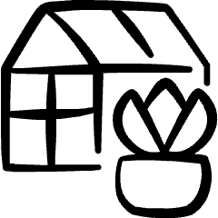 Plant Decoration Cactus Desert Greenhouse Icon from Freehand Set