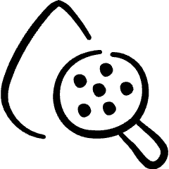 Blood Drop Elements Icon from Freehand Set