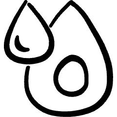 Blood Drop Type O Icon from Freehand Set