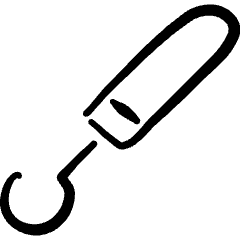 Dentistry Tooth Hook Icon from Freehand Set