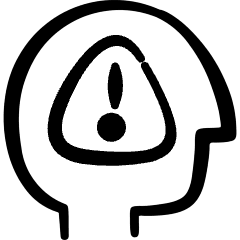 Anxiety Disorder Symptoms 2 Icon from Freehand Set