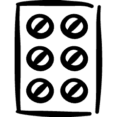 Drugs Sheet Icon from Freehand Set