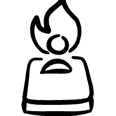 Health Activity Active Burn Scale Icon from Freehand Set