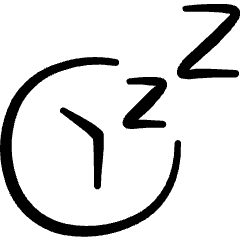 Health Activity Sleep Tracking 2 Icon from Freehand Set