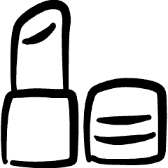 Make Up Lipstick 1 Icon from Freehand Set