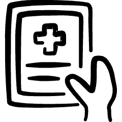 Medical App Tablet Icon from Freehand Set