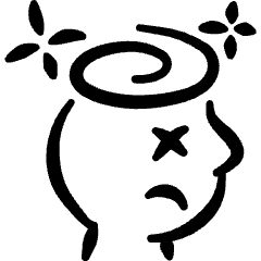 Medical Condition Head Dizziness Icon from Freehand Set