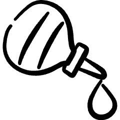 Medical Instrument Nostral Aspirator Icon from Freehand Set