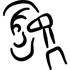 Medical Specialty Ear Icon from Freehand Set