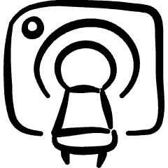 Radiology Scan Mri Icon from Freehand Set