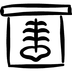 Radiology Scan Icon from Freehand Set