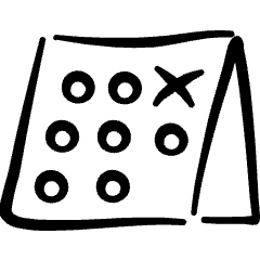 Appointment Calendar Date Icon from Freehand Set