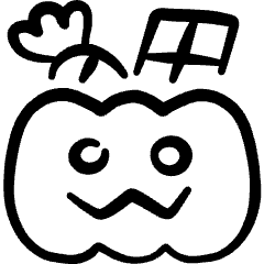 Halloween Pumpkin 2 Icon from Freehand Set