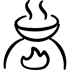 Spa Liquid Scent Icon from Freehand Set