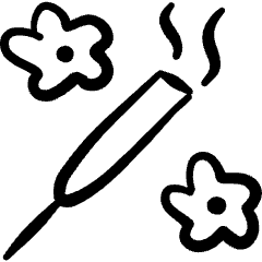 Spa Scent Stick Icon from Freehand Set