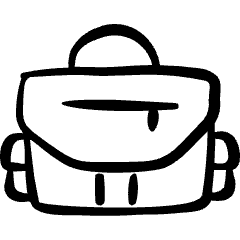 Accessories Bag Icon from Freehand Set