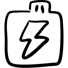 Accessories Battery Icon from Freehand Set