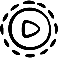 Live Photos Play Icon from Freehand Set