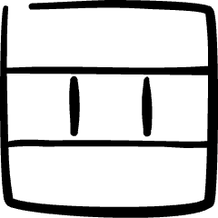 Composition Layout Icon from Freehand Set