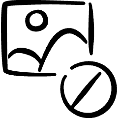 Image File Disable Icon from Freehand Set