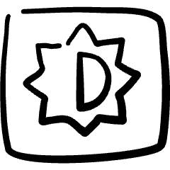 Light Mode Brightness Rectangle Icon from Freehand Set