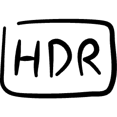 Light Mode Hdr Icon from Freehand Set