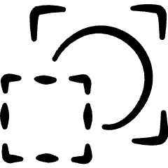 Retouch Blur Selection 2 Icon from Freehand Set