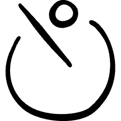 Timer Countdown Icon from Freehand Set