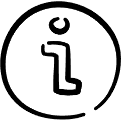 Alerts Information Circle Icon from Freehand Set