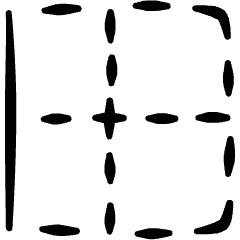 Cell Formating Border Left Icon from Freehand Set