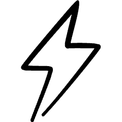 Connect Flash 1 Icon from Freehand Set