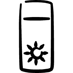 Controls Brightness Icon from Freehand Set