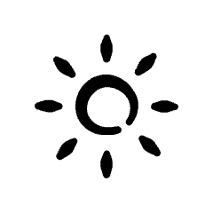 Controls Brightness Decrease Icon from Freehand Set