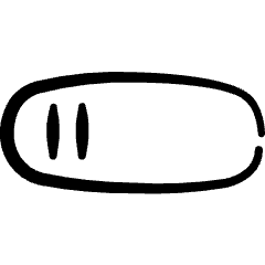 Controls Switch Left Icon from Freehand Set