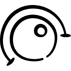 Controls Volume Knob Icon from Freehand Set