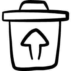Delete Bin Recovery 1 Icon from Freehand Set