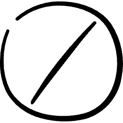 Delete Disable Block 1 Icon from Freehand Set