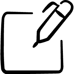 Edit Pen Write Icon from Freehand Set
