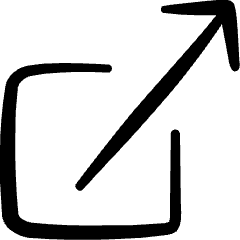 Expand Arrow Square 1 Icon from Freehand Set