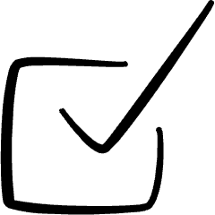 Form Validation Check Square Icon from Freehand Set