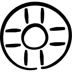 Help Life Buoy Icon from Freehand Set