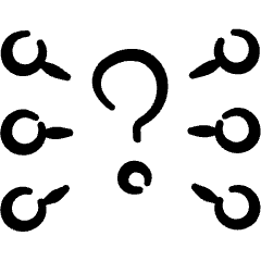 Help Question Network Icon from Freehand Set