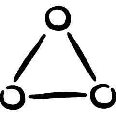 Hierarchy Triangle 1 Icon from Freehand Set